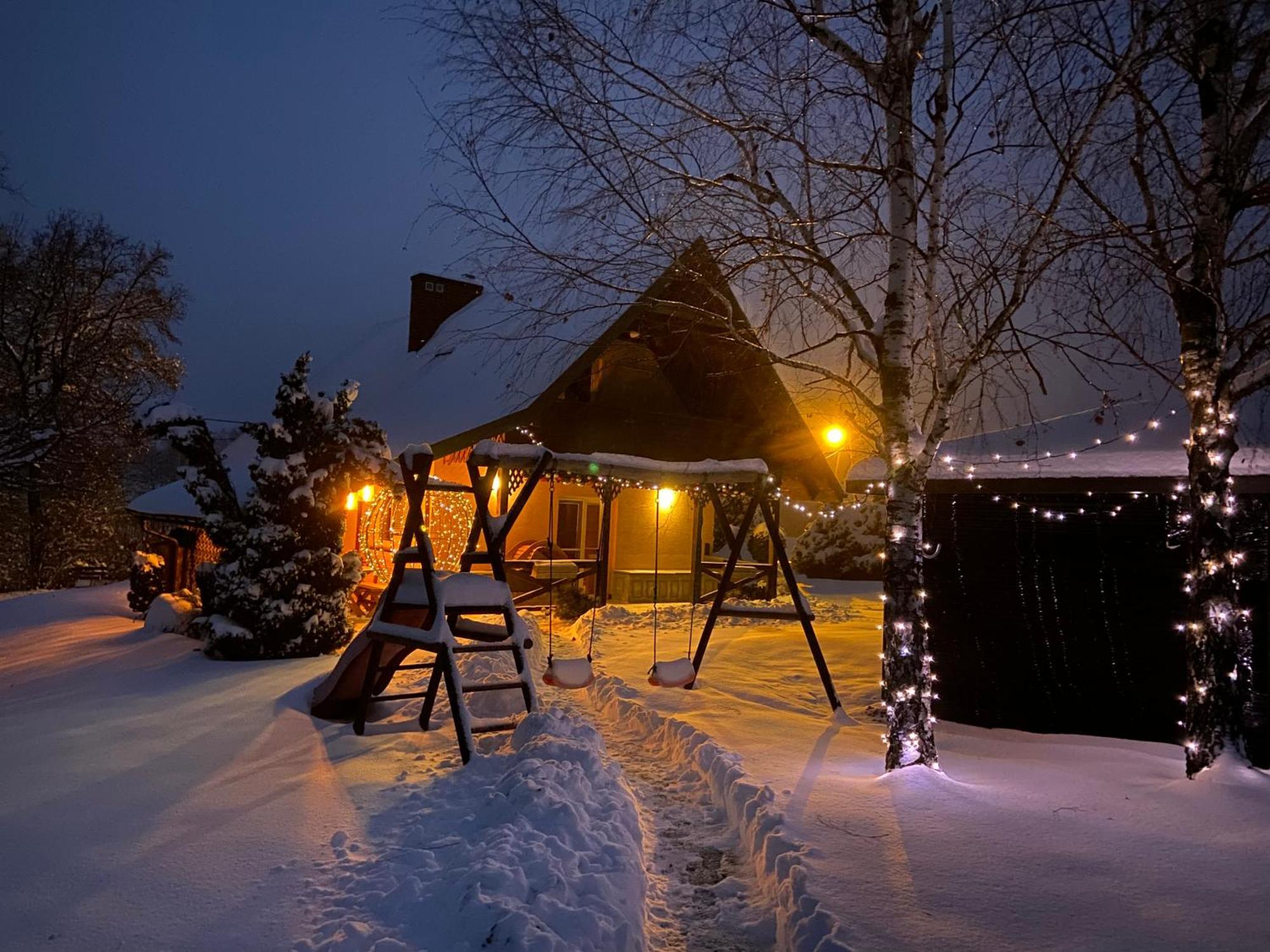 Szmaragdowy Domek Nowy Wisnicz Esterno foto